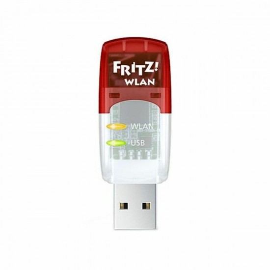 Access point Fritz! AC430 5 GHz 433 Mbps USB Transparent Red White