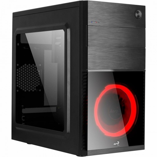 ATX Box Aerocool CS-105 Black Red