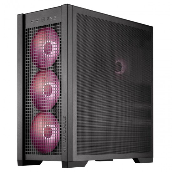 ATX Semi-tower Box Asus TUF GAMING GT302 TG ARGB Black Multicolour