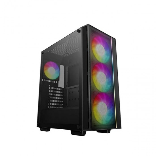 ATX Semi-tower Box DEEPCOOL R-MATREXX55-BCAGA4-G-4 Black