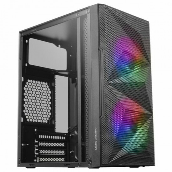 ATX Semi-tower Box Mars Gaming MCME Black