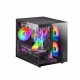 ATX Semi-tower Box Mars Gaming MCVIEW Black