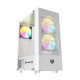 ATX Semi-tower Box Nfortec Caelum RGB White