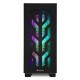 ATX Semi-tower Box Sharkoon CA300T Black RGB