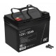 Battery for Uninterruptible Power Supply System UPS Green Cell AGM21 12 V (Refurbished C)