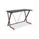 Desk Gaming Urban Factory WED75UF 120 x 60 x 78 cm Black PVC