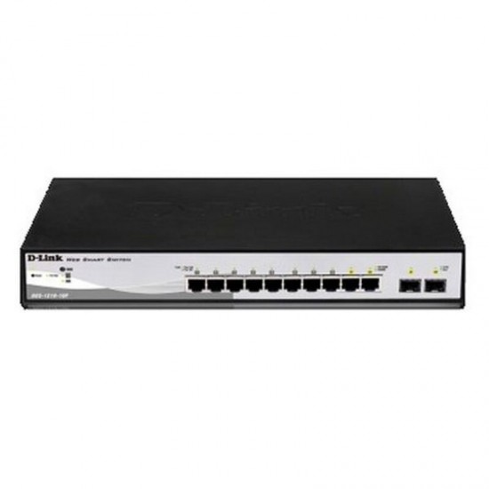 Desktop Switch D-Link DGS-1210-10P         10 Puertos RJ45