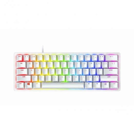 Gaming Keyboard Razer Huntsman Mini Spanish Qwerty White