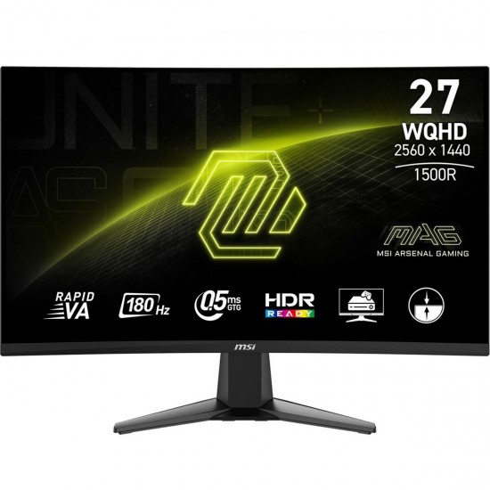 Gaming Monitor MSI MAG 27CQ6F Quad HD 27" 180 Hz