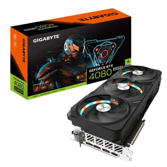 Graphics card Gigabyte GV-N408SGAMING OC-16GD GEFORCE RTX 4080 SUPER 16 GB GDDR6X