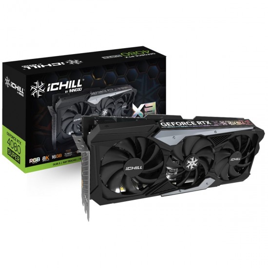 Graphics card INNO3D C408S3-166XX-187049H GEFORCE RTX 4080 SUPER 16 GB GDDR6X