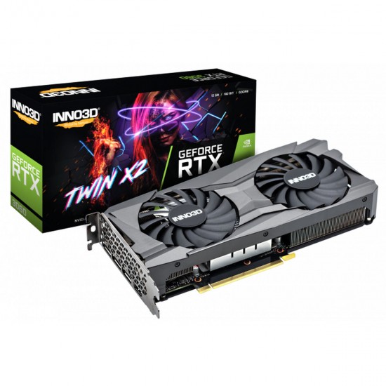 Graphics card INNO3D GEFORCE RTX 3060 TWIN X2 12 GB GDDR6