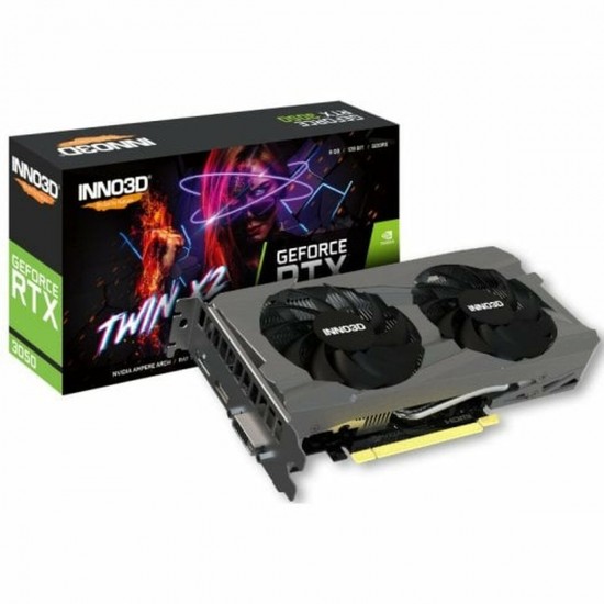 Graphics card INNO3D N30502-08D6-1711VA41 8 GB GDDR6 Nvidia GeForce RTX 3050