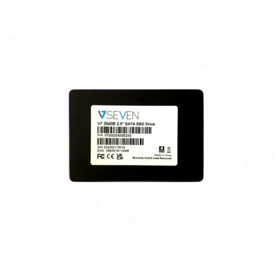 Hard Drive V7 V7SSD1TBNV3E 256 GB 2,5"