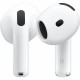 Headphones with Microphone Apple AirPods 4 White