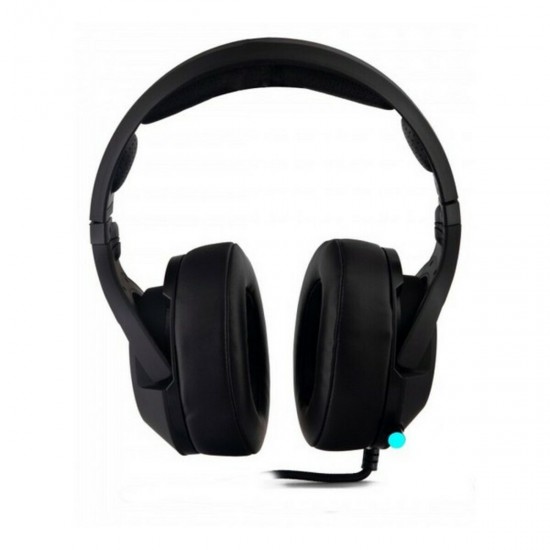 Headphones with Microphone CoolBox DG-AUR-02PRO Black