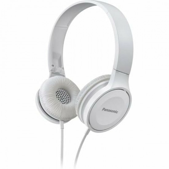 Headphones with Microphone Panasonic RP-HF100ME (3.5 mm) White