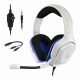 Headphones with Microphone The G-Lab KORP-COBALT-W Wireless White