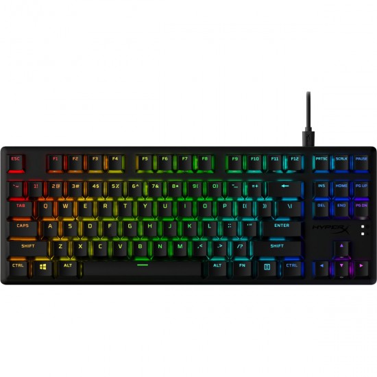 Keyboard Hyperx 639N7AA Spanish Qwerty Black