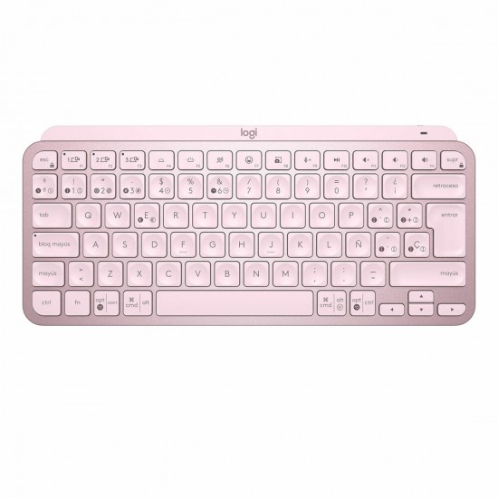 Keyboard Logitech 920-010813 Pink Spanish Qwerty