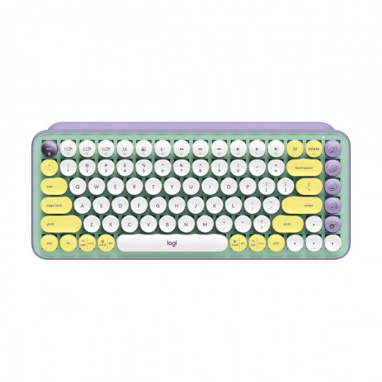 Keyboard Logitech POP French Green AZERTY AZERTY