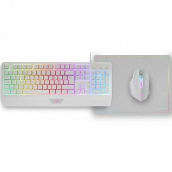 Keyboard Mars Gaming MCP124WES White