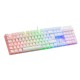 Keyboard Mars Gaming MK422 White Qwerty Portuguese