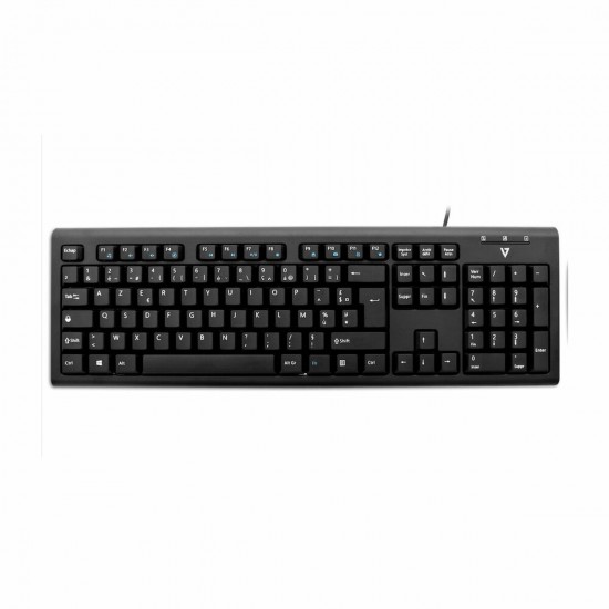 Keyboard V7 KU200FR Black French AZERTY