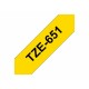 Laminated Tape for Labelling Machines Brother TZE651 Black