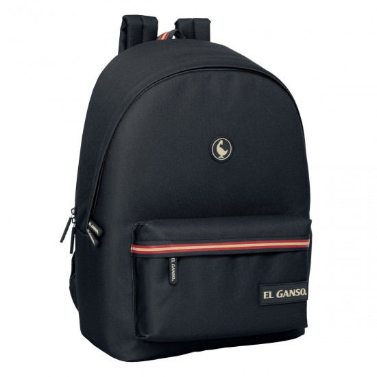 Laptop Backpack El Ganso Basics Black 31 x 44 x 18 cm