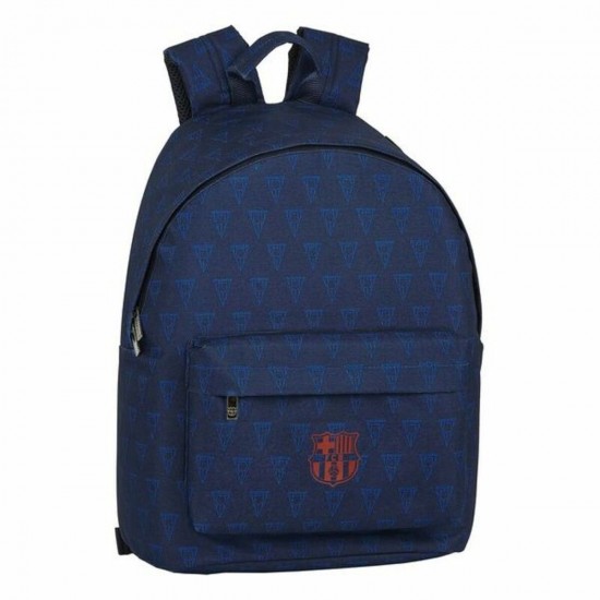 Laptop Backpack F.C. Barcelona 14,1'' Navy Blue 31 x 41 x 16 cm