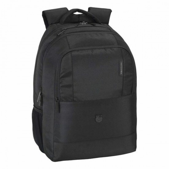 Laptop Backpack F.C. Barcelona 15,6'' Black 30 x 43 x 16 cm