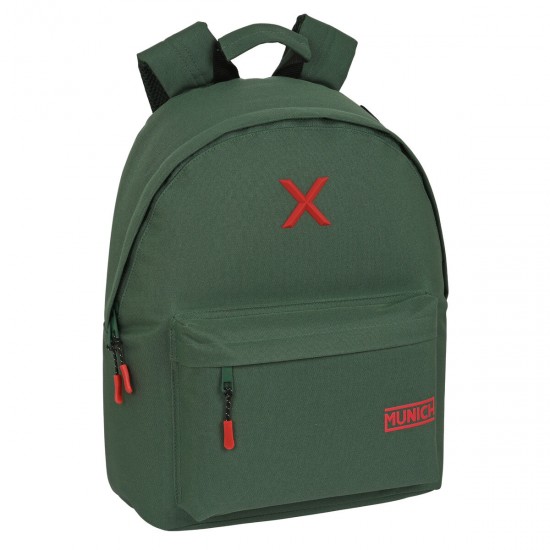 Laptop Backpack Munich  munich basicos  31 x 41 x 16 cm Green