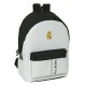 Laptop Backpack Real Madrid C.F. 24/25 White Grey 31 x 44 x 18 cm 15,6"