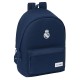 Laptop Backpack Real Madrid C.F. Navy Blue 31 x 44 x 18 cm