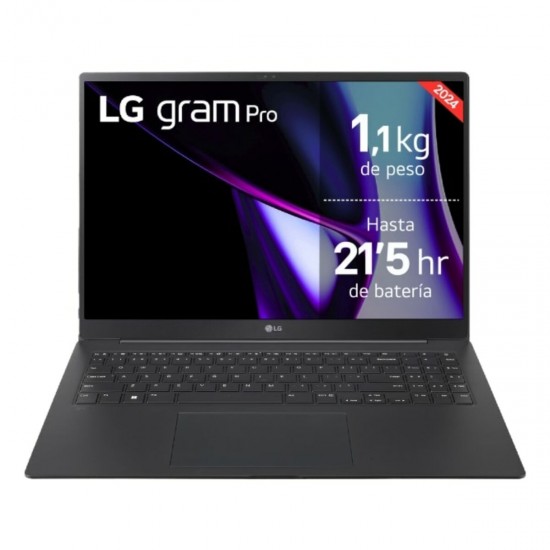 Laptop LG 16Z90SP-K.AD75B 16" 32 GB RAM 512 GB SSD 1,4 GHz Intel Core Ultra 7 155H Spanish Qwerty