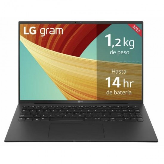 Laptop LG Gram 16Z90R-E AD78B 16" Intel Core i7-1360P 32 GB RAM 1 TB SSD NVIDIA GeForce RTX 3050 Spanish Qwerty