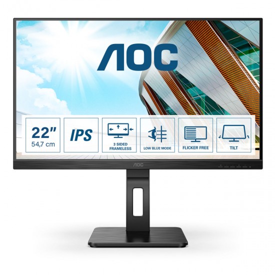 Monitor AOC 22P2Q 21,5" Full HD 75 Hz (Refurbished A)