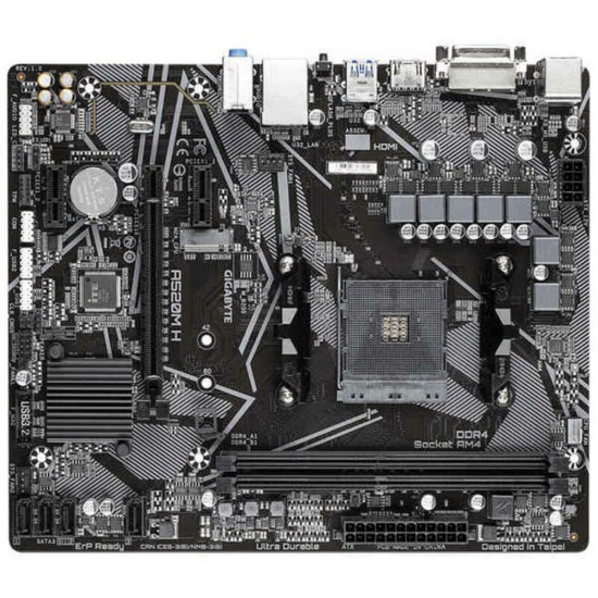 Motherboard Gigabyte A520M H mATX AM4