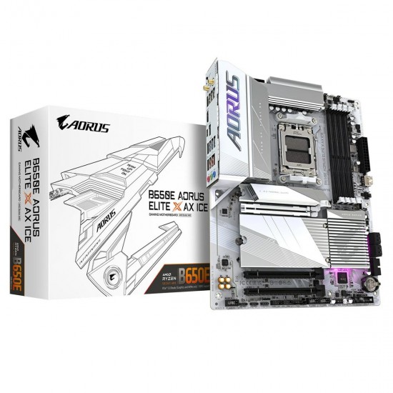 Motherboard Gigabyte B650E AORUS ELITE X ICE AMD AMD B650 AMD AM5