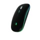 Mouse Subblim SUBMO-LDFLAT1 Black 1600 dpi