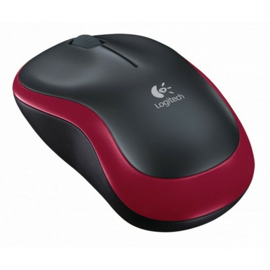 Optical Wireless Mouse Logitech 910-002237 Red 1000 dpi