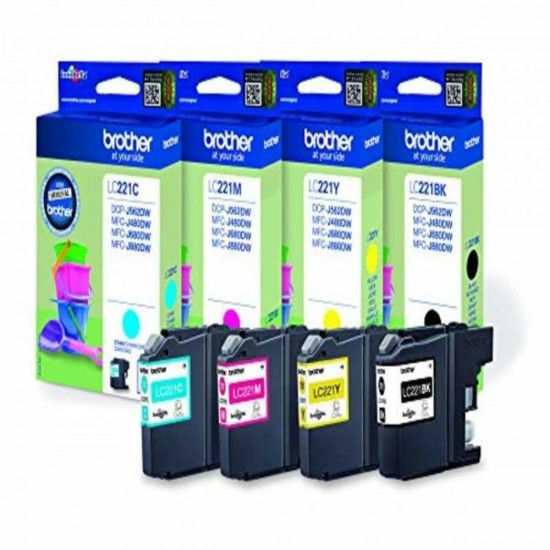 Original Ink Cartridge Brother F2A72A Yellow