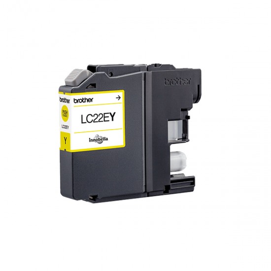 Original Ink Cartridge Brother LC-22EY Yellow