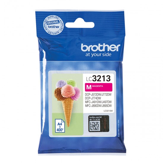 Original Ink Cartridge Brother LC-3213M Magenta