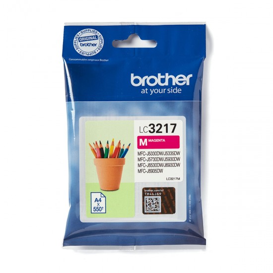 Original Ink Cartridge Brother LC-3217M Magenta