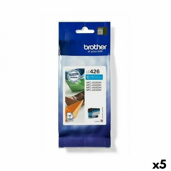 Original Ink Cartridge Brother LC426 Cyan (5 Units)