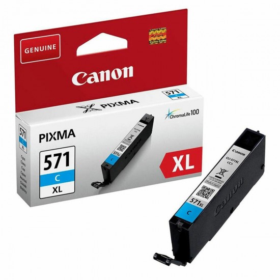 Original Ink Cartridge Canon CLI-571XL Cyan