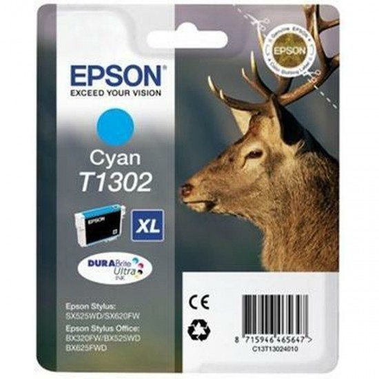 Original Ink Cartridge Epson 21533 Cyan