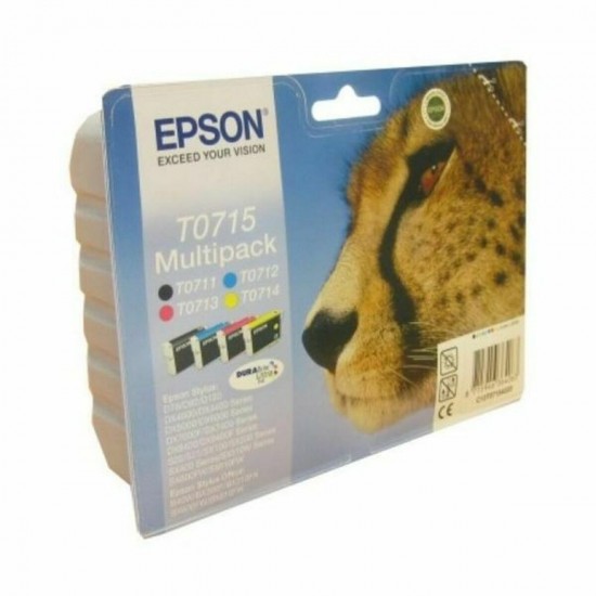 Original Ink Cartridge Epson C13T07154012 Cyan Magenta Yellow Black